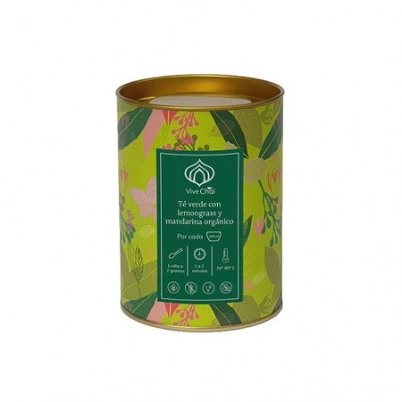 Té verde con lemongrass y mandarina orgánico